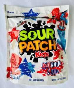 Sour Patch Kids Family Size Red White & Blue 820gr
