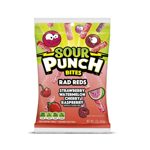 Sour Punch Bites Rad Reds 142gr