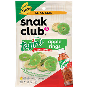 Snack Club Tajin Apple Rings 71gr