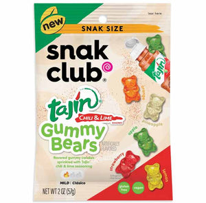 Snack Club Tajin Bears 57gr