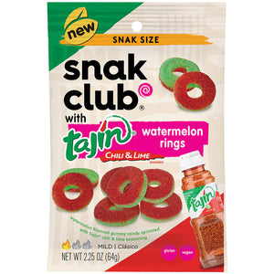 Snack Club Tajin Watermelon Rings 64gr