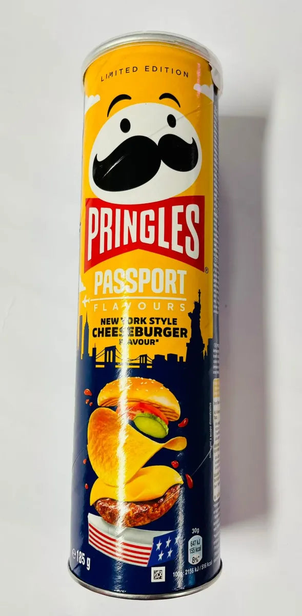 Pringles Passport New York Cheeseburger