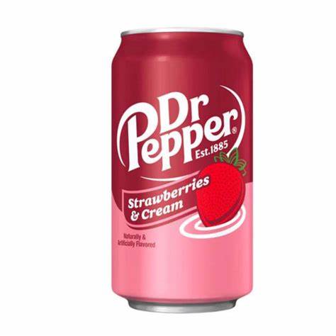 Dr Pepper Strawberry & Cream 335ml