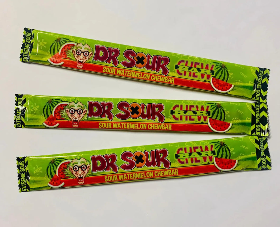 Dr Sour Watermelon Chew Bar