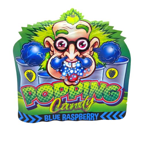 Dr Sour Popping Candy Blue Raspberry
