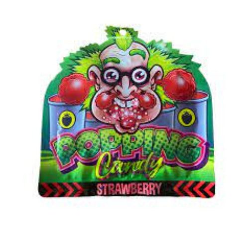 Dr Sour Popping Candy Strawberry