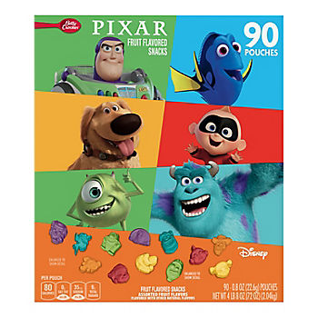 Pixar Fruit Snacks