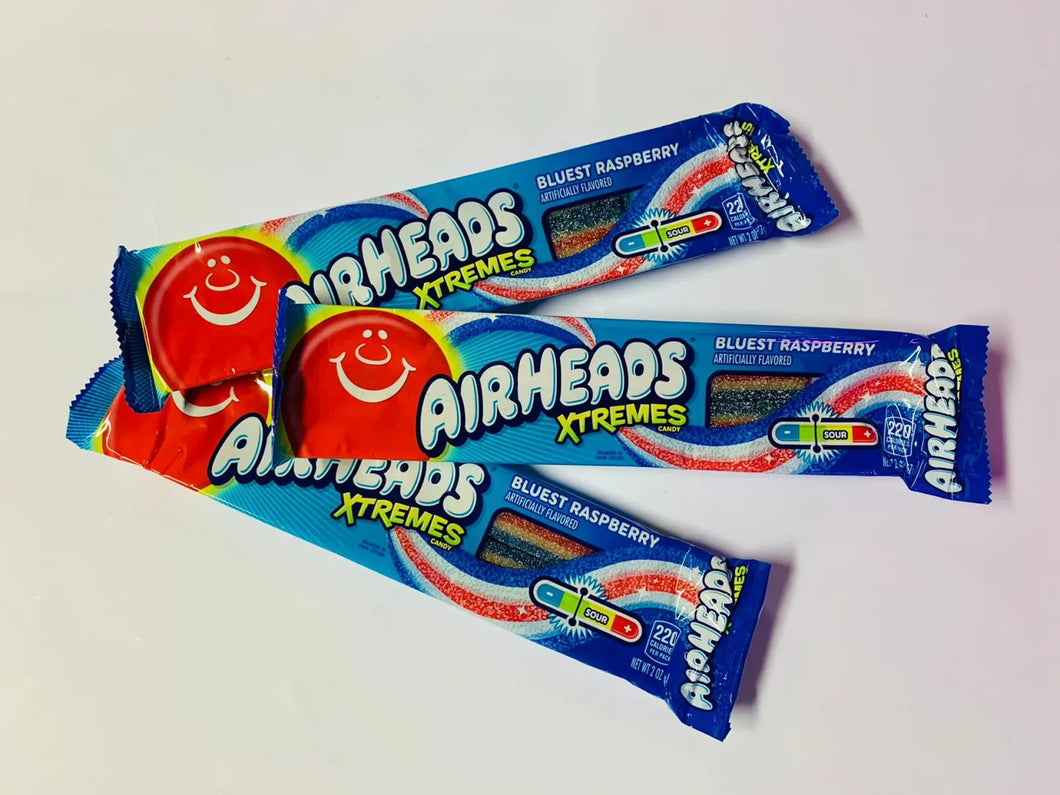 Airheads Xtremes Sour Raspberry Belts