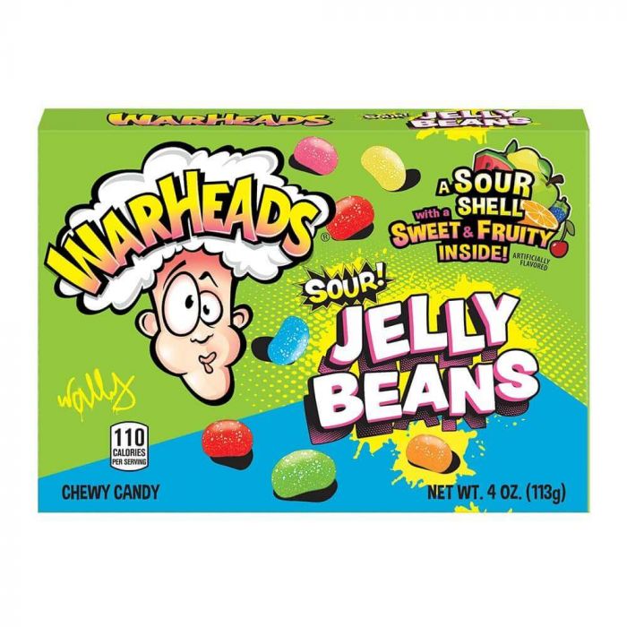 Warheads Jelly Beans 113gr
