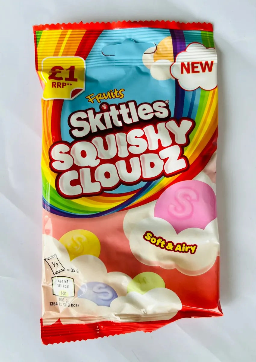 Skittles Squichy Clouds Fruits 94gr
