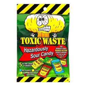 Toxic Waste Hazardously Hard Candy 57gr