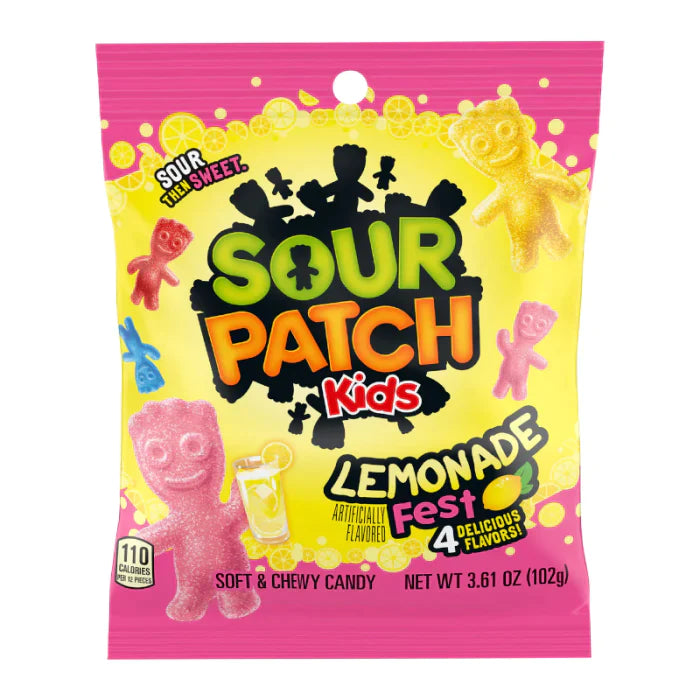 Sour Patch Kids Lemonade Fest 102gr