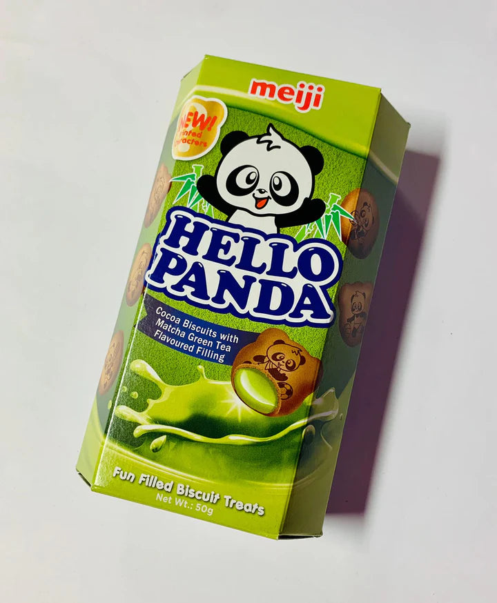 Hello Panda Matcha Filled Biscuit Treats 50gr