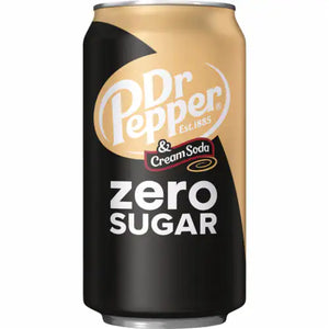 Dr Pepper Cream Soda Zero Sugar