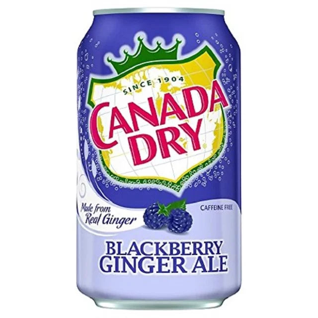 Canada Dry Blackberry Ginger Ale 355ml